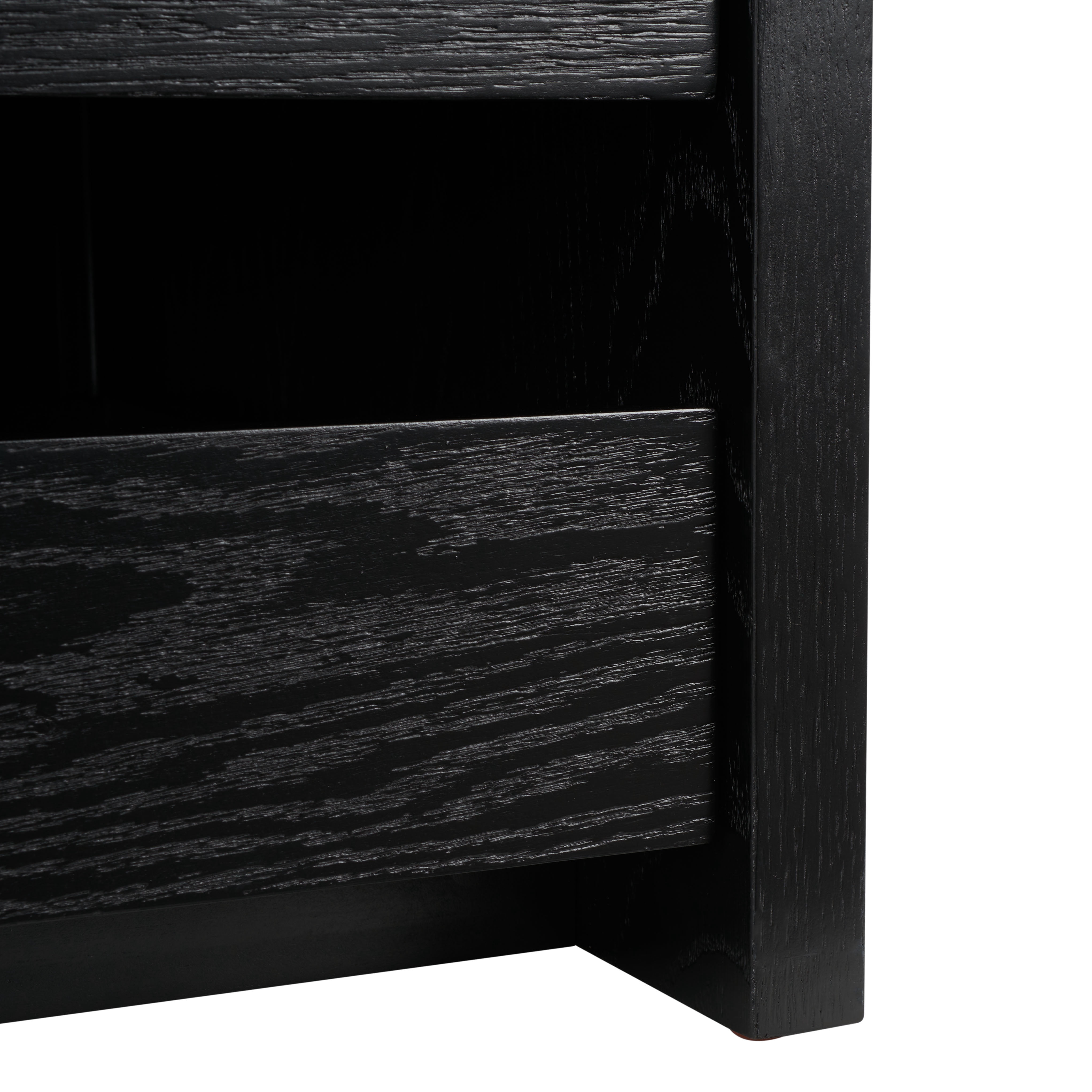 SAFAVIEH Percy Shoe Storage Bench with Cushion, Black/Beige (33.8 in. W x 17.5 in. D x 20.6 in. H)