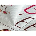 thumbnail image 4 of Ambesonne Live Laugh Love Quilted Bedspread Set 3 Pcs, Teacup Cookies, Queen Size, Multicolor, 4 of 5