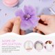 thumbnail image 3 of unbranded 30Ud Flores Multiusos De Tela Con Para Ropa Y Proyectos DIY Color Morado, 3 of 6
