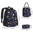 thumbnail image 2 of Balery Autumn Leaves With Blue Mochila Escolar 3 en 1 para Niños - Mochila Resistente con Lonchera Térmica y Estuche - Mochila Escolar para Niños y Niñas, 2 of 7