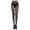 Rose, variante sur Aocisk Bas d'Halloween pour Femmes, Collants Gothiques en Résille avec Nœud, Design en Dentelle, Motif Ajouré, Accessoires, Rouge Brique, Taille Unique