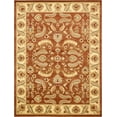 thumbnail image 7 of Unique Loom Voyage Collection Area Rug - Hickory (10' x 13' 1" Rectangle Brick Red/Cream), 7 of 7