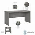 thumbnail image 3 of BBF Echo 60W Credenza Desk, 3 of 6