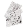 thumbnail image 4 of Clair, Largement Utilisé Transparent 3Pcs Facile à Utiliser Style Assorti pour la Fabrication de Cartes, 4 of 8