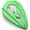 SKU00113-松绿色, variant on Cigar Cutter Stainless Steel Blade Sharp, Smooth and Durable Portable Water Drop Cigar Cutter CE-25D5,SKU00113-旗