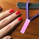 thumbnail image 5 of BRIGHTFUFU Funda protectora de 4 piezas Funda protectora para tijeras de cutícula de uñas Manicura Herramientas de pedicura kits Tijera de piel muerta (Blanco + Rosa roja), 5 of 8