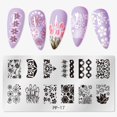thumbnail image 2 of Valentine's Day Stamping Plate Heart Pattern Nail Art Board Template Stainless Steel Nail Design Printing Stencil Image Plate, 2 of 5
