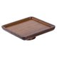 thumbnail image 4 of Soporte de bambú para tartas, bandeja de verduras, bandeja de frutas y tabla de quesos para fiestas. Marrón 17x17x6cm, 4 of 9