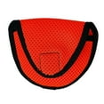 thumbnail image 3 of Golf Center Shaft Putter Cover Mallet Headcover Protector Golfista naranja Zulema Cubierta para putter de golf, 3 of 8