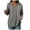 Grey_1, variant on Godom Blouses for Women Dressy Casual Long Sleeve V Neck Shirts Fall Tunic Tops Loose Fit Hoodies for Womens