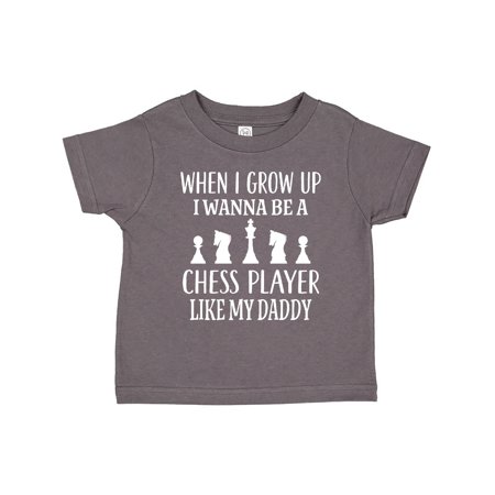 

Inktastic Chess Player Childs Game Gift Gift Toddler Boy or Toddler Girl T-Shirt