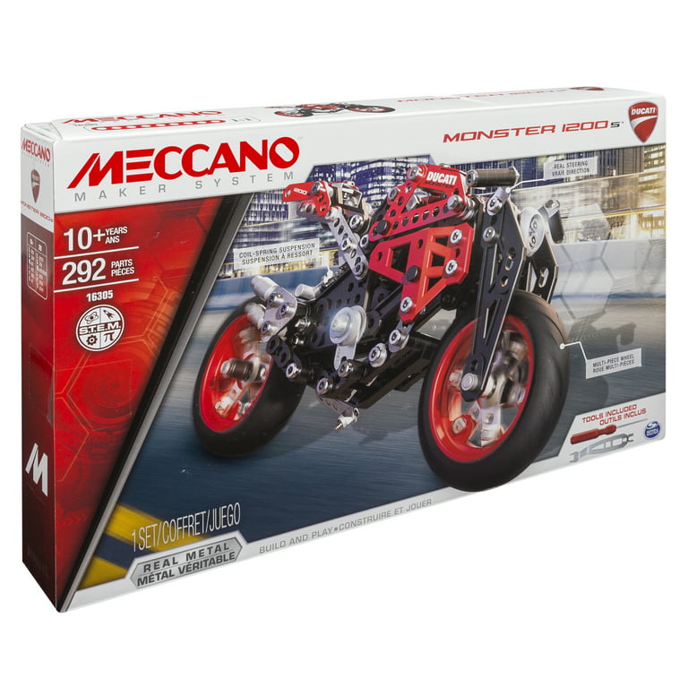 Meccano Ducati Monster 1200 S - Model 16305 
