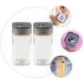 thumbnail image 5 of FUEENIRVA 4-Pack Spice Jars Set, Assorted Bottles with Stainless Steel Lids, Portable Dispensers for Kitchen Storage, 5 of 6