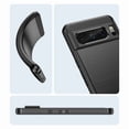 thumbnail image 3 of PANDACO Navy Brushed Metal Case for Google Pixel 8a, 3 of 3