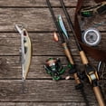 thumbnail image 3 of 68mm Plastic Fishing Lures Floating Sinking Minnow Baits With Metal Treble Hook (A), 3 of 8