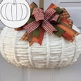 thumbnail image 3 of Bgsha Witch Hat Pumpkin Shaped Wreath Frame Fall Decor Halloween Front Door Hanging, 3 of 9