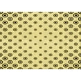 thumbnail image 1 of Ahgly Company Indoor Rectangle Patterned Sun Yellow Area Rugs, 2' x 4', 1 of 6