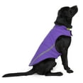 thumbnail image 3 of Barhoo Large Dog Reflective Jacket Winter Warm Cotton Coat Waterproof Adjustable Hook Loop Closure Outdoor Walking Hiking Safety Apparel for Big Dogs Pet Clothes Supplies 1 Piece of Clothing, 3 of 9