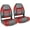 Charcoal/Red, variant on NORTHCAPTAIN Deluxe A Pair of Marine High Back Folding Fishing Boat Seat,Stainless Steel Screws Included,White/Pacific Blue 2 Seats