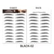 thumbnail image 1 of Parches para cejas simulados e impermeables, parches para cejas estilo tatuaje, parches ecológicos para cejas, parche para cejas, 1 of 2