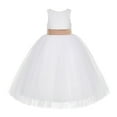 thumbnail image 2 of Ekidsbridal Ivory Floral Lace Flower Girl Dress Junior Bridesmaid Beauty Pageant Pretty Princess Gown LG7noFT M 10, 2 of 3