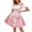 Pink, variant on JTieacloth Womens 3-Piece Oktoberfest Bavarian Dirndl Dress Party Dress,Pink