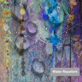 thumbnail image 3 of Purple Floral Colorful Flower Shower Curtain 72x72 Inch Bathroom Curtains Set Home Waterproof Polyester Fabric with Hooks, 3 of 5