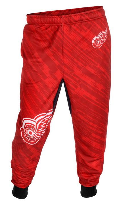 red cuffed joggers