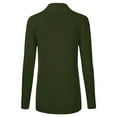 thumbnail image 3 of JJ Perfection Women's Solid Knit Open Front Cardigan With Pockets (Plus Size Available), 3 of 4