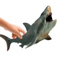 thumbnail image 1 of Figura de acción Higherbros Shark The Megalodon de 11 pulgadas para niños, 1 of 9