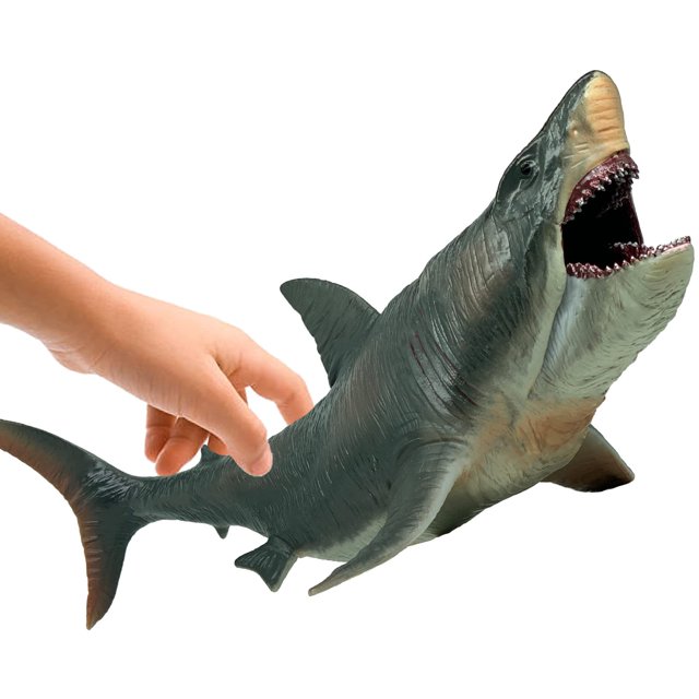 Figura de acción Higherbros Shark The Megalodon de 11 pulgadas para niños