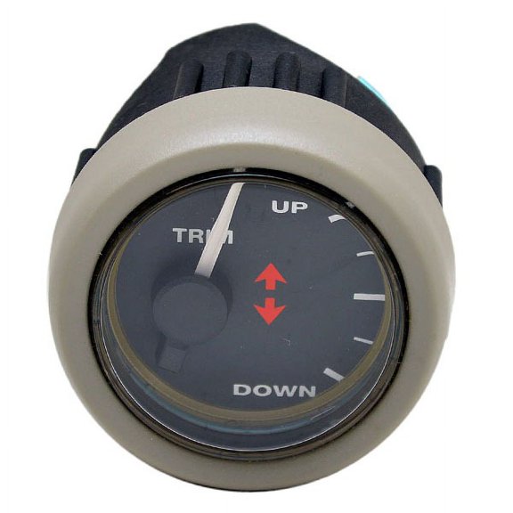Faria Boat Trim Gauge GP7362A | Mercury 2 Inch Gray Black