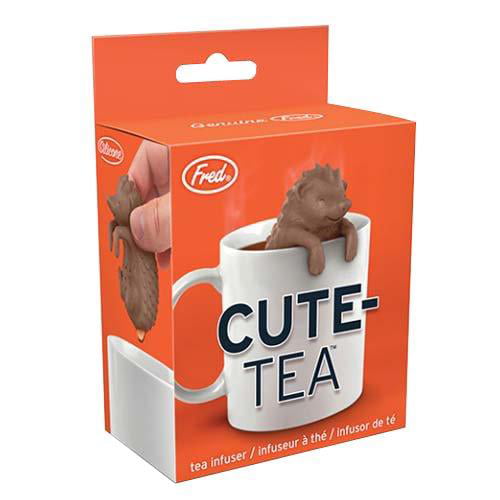 Fred 5200171 CUTE-TEA Hedgehog Silicone Tea Infuser, Snarky 