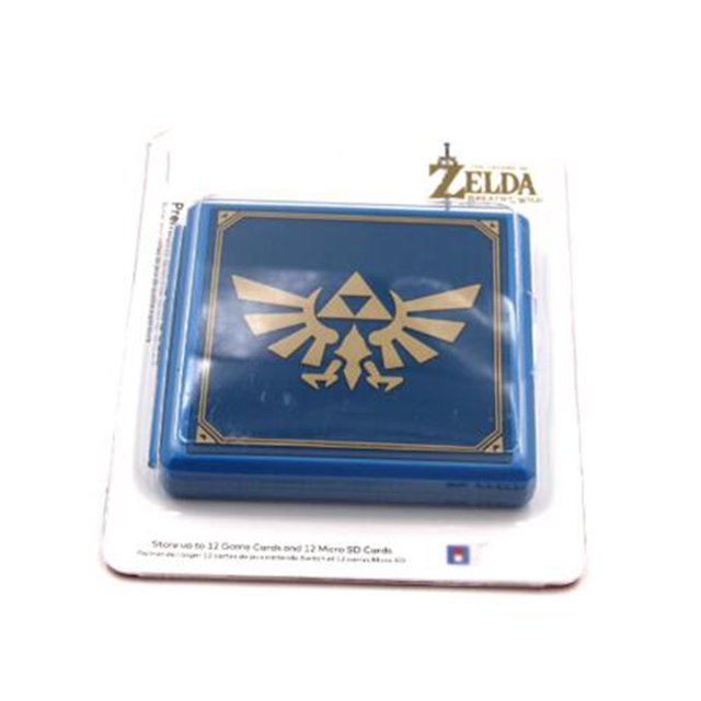Game Card Storage Box for Nintend Switch Game Memory SD Card Holder Selda Hellia badge