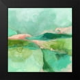 thumbnail image 2 of Vess, June Erica 12x12 Black Modern Framed Museum Art Print Titled - Mint Valley II, 2 of 5