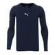 thumbnail image 1 of Playera Puma JSY. Liga Baselayer para Hombre 655920-20 azul marino XL, 1 of 5