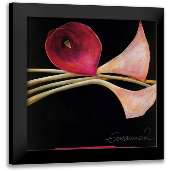 Emanuel, Beate 12x12 Black Modern Framed Museum Art Print Titled - Excellent IV