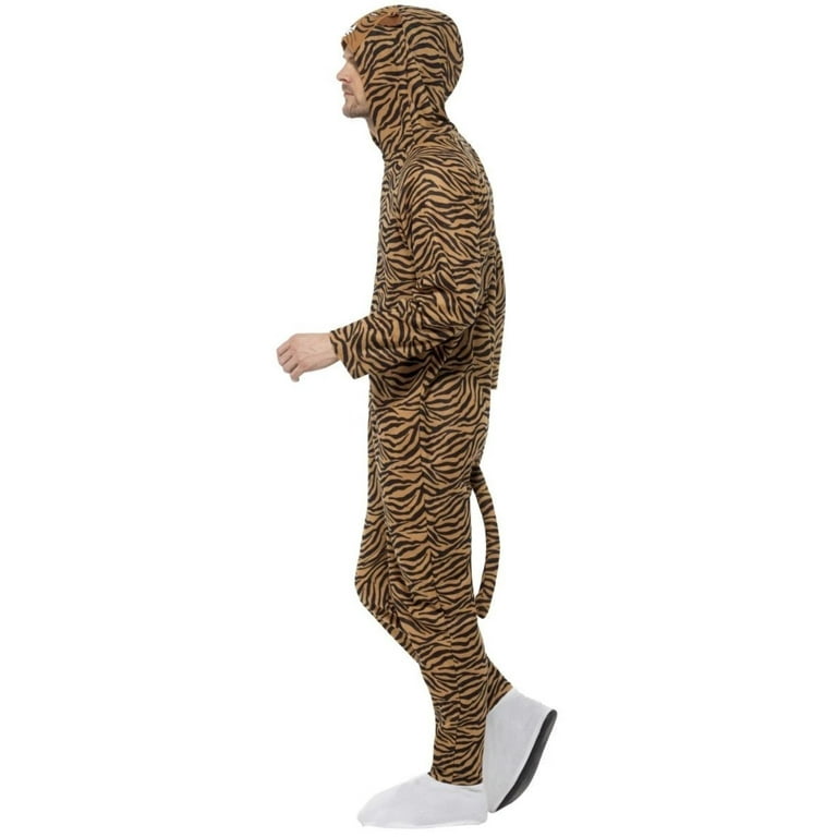 Tiger Costume Adult Orange Black Tiger Costume Adult Orange Black