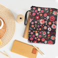 thumbnail image 4 of HELLHERO Daisy Book Lovers Gifts Book Cover with Washable Lightweight Polyester for Classmate Books, Magazines, and Stationery Bible Carrying Case Pocket 8.66 x 11.42, 4 of 8