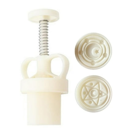 

Mooncake Moulds Mooncake Stamp Hand Pressure Gadget Plastic Material Baking Tool