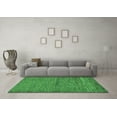 thumbnail image 3 of Ahgly Company Indoor Rectangle Abstract Emerald Green Modern Area Rugs, 8' x 12', 3 of 4