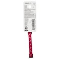 thumbnail image 4 of Vibrant Life Reflective Polyester Adjustable Dog Collar, Red, Extra Small XS, 4 of 5