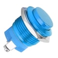 thumbnail image 3 of Bouton Poussoir Métallique Autoréinitialisation Étanche en Acier Inoxydable Normalement Ouvert 16mm 220V (Bleu), 3 of 11