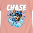 thumbnail image 3 of Paw Patrol The Movie - Chase Lightning - Toddler & Youth Girls Short Sleeve Graphic T-Shirt, 3 of 6