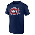 thumbnail image 2 of Men's Navy Montreal Canadiens Logo T-Shirt, 2 of 3