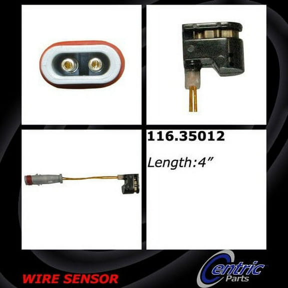Centric 116.35012 Brake Wear Sensor Fits select: 2004-2006 MERCEDES-BENZ E 500 4MATIC