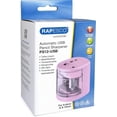 thumbnail image 5 of Sacapuntas eléctrico USB, color rosa, 5 of 5