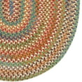 thumbnail image 3 of "Capel Rugs American Heritage Braided Oval Area Rug - 36" x 5' in Cinnamon | Traditional Indoor Living Room Rug", 3 of 5