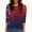 Wine, variant on Women 250th Anniversary USA Shirt Women Patriotic Independence Day Shirt Women Crew Neck 3/4 Sleeve Casual Top