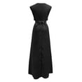 thumbnail image 4 of WILLBEST Robes de Soirée Mac Duggal Sans Manches Jupe Longue pour Femmes, 4 of 7